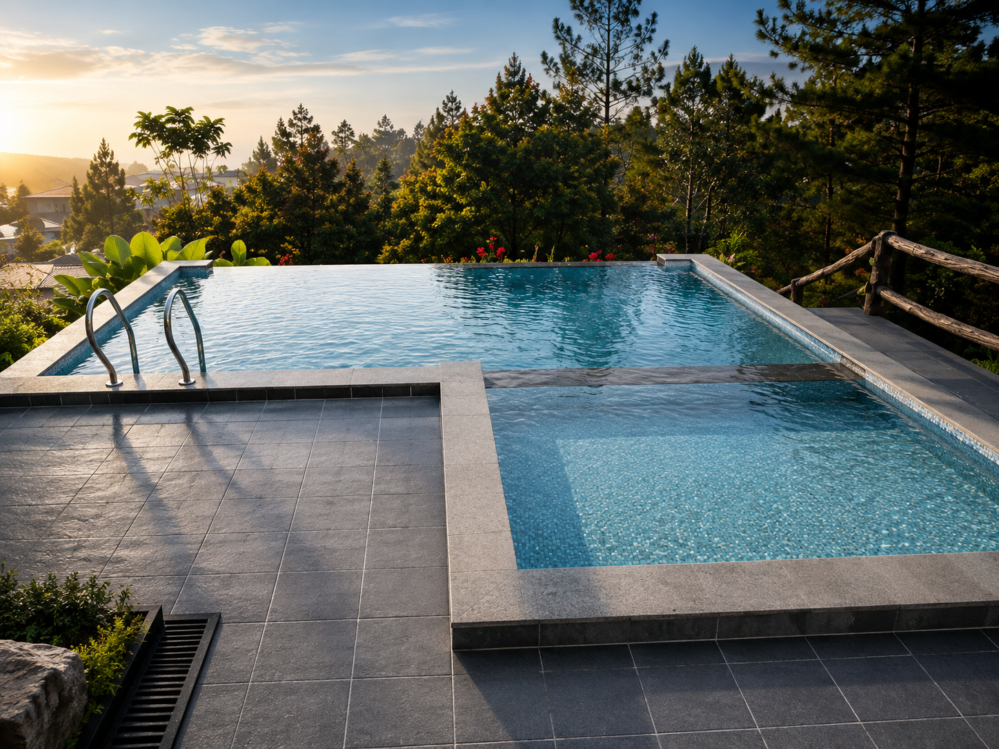 Kolam renang sesudah renovasi - project 2