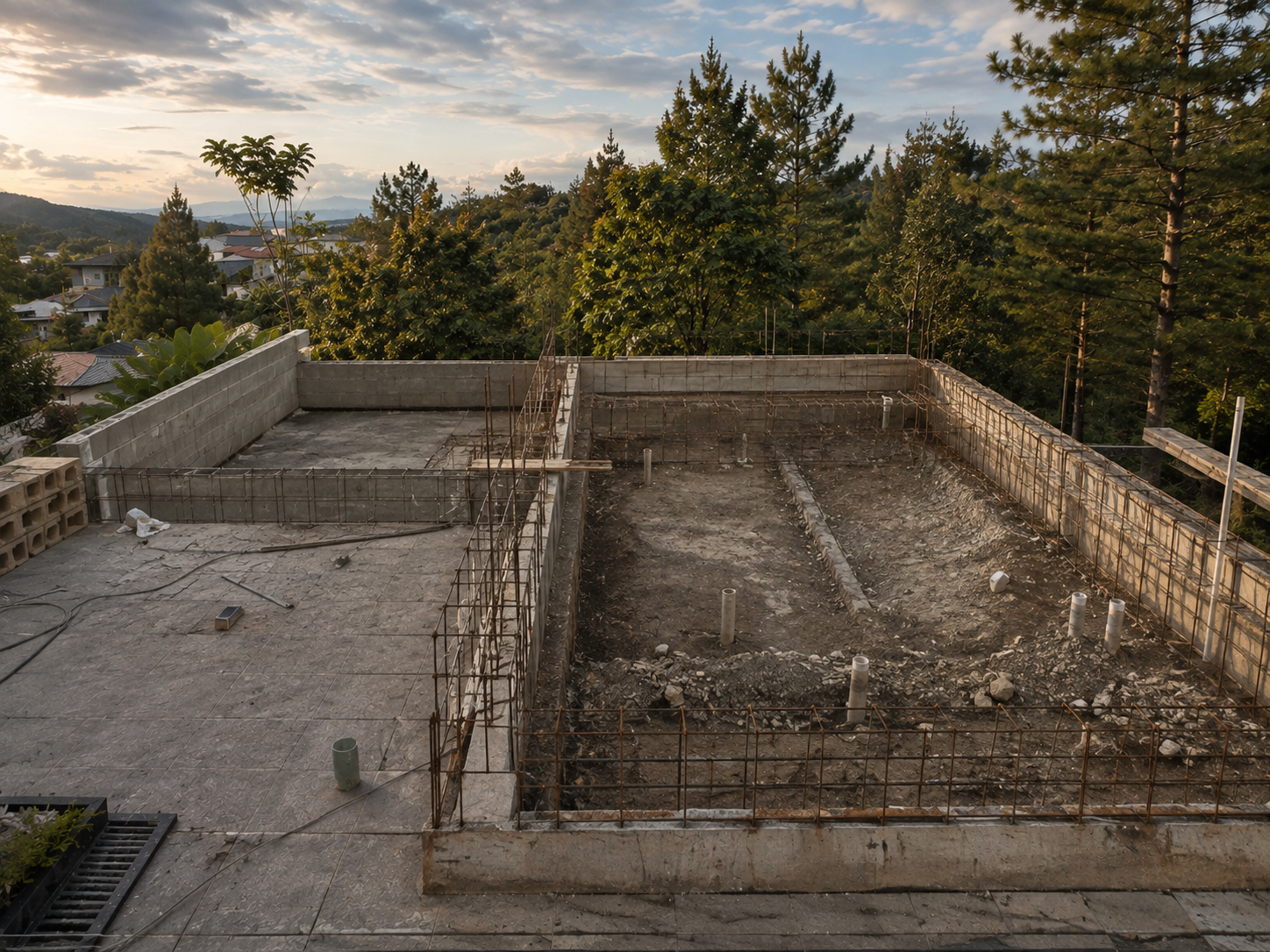 Kolam renang sebelum renovasi - project 2